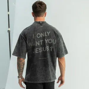 Camiseta Oversized Only - Stoned Black