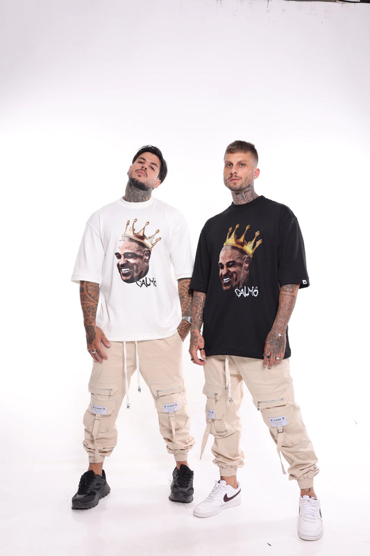 Camiseta Oversized IMPERADOR - OFF WHITE Calmô